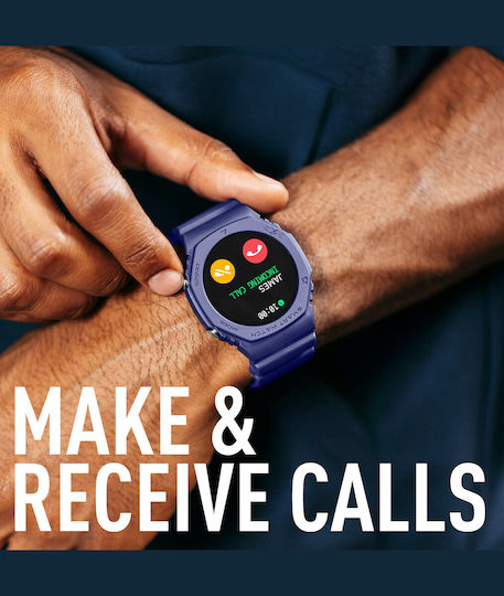 Reflex Active Series 26 42mm Smartwatch με Παλμογράφο (Μπλε)