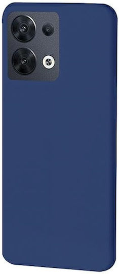 Beline Back Cover Silicone Navy Blue (Oppo Reno8)