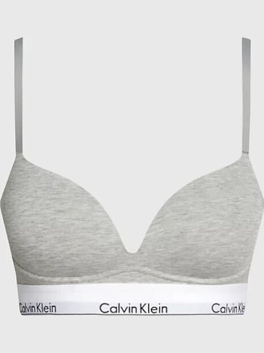 Bra with Light Padding Grey - 000qf7623e-p7a