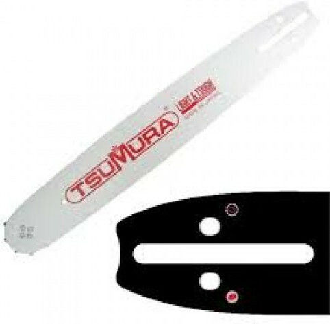 Tsumura Chainsaw Blade Chainsaw Blade 40cm for Chain with Pitch 3/8"LP, Guide Bar Thickness .050"-1.3mm & Number of Drivers 56E 396ML3