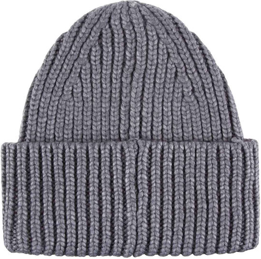 Beanie Unisex Beanie mit Rippstrick in Hellblau Farbe