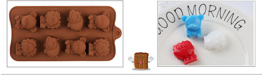 Formă de Patiserie din Silicon 21x10x1buc 1buc