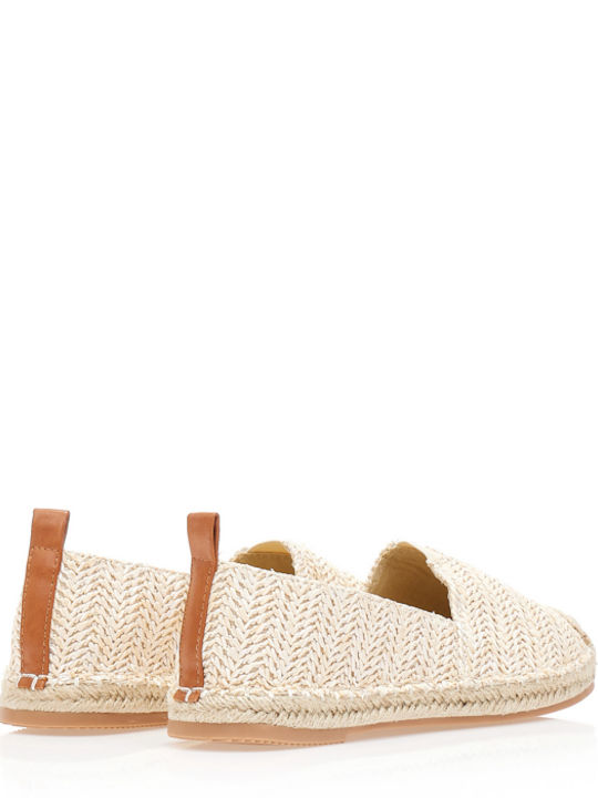 Din material textil Espadrile dama în culoarea Bej