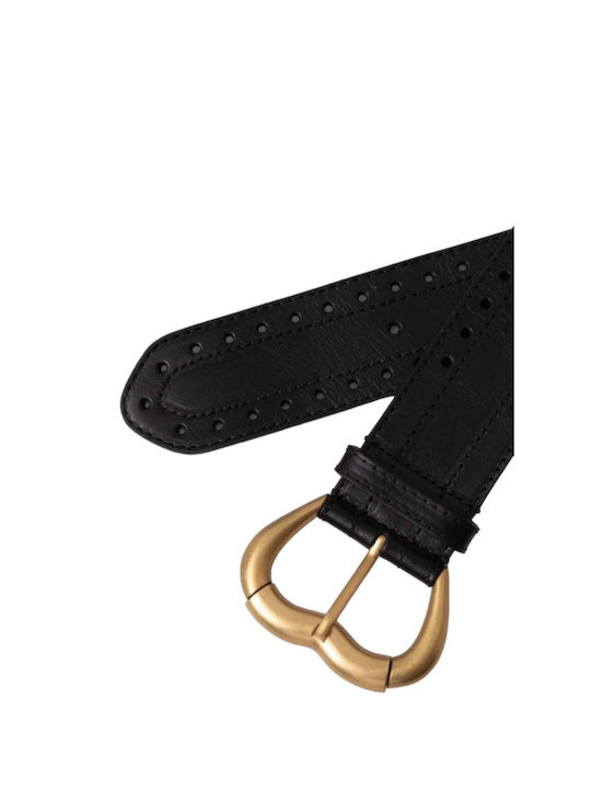 Pinko Leather Women's Belt Black