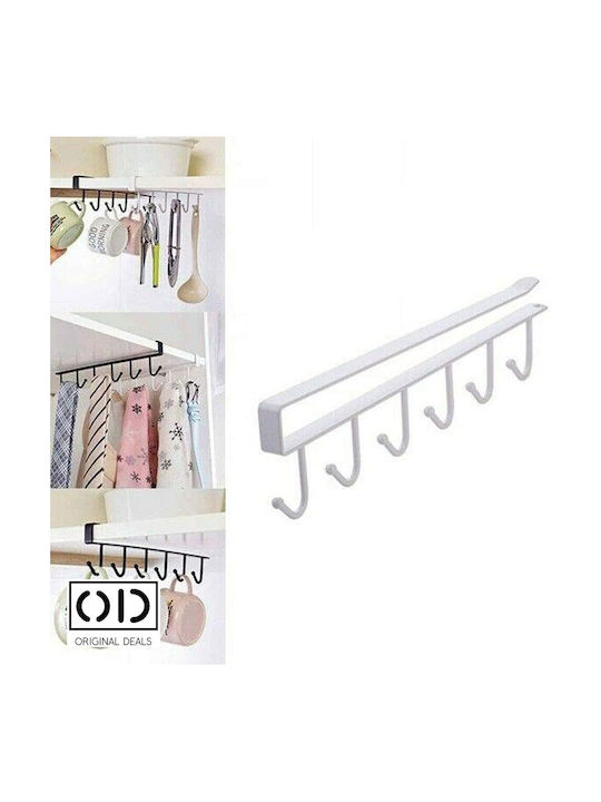 Suport De Cană Inox 26.5x3x1.5 Cm Albă