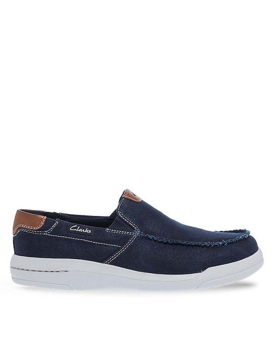 Clarks Ανδρικά Casual Παπούτσια Μπλε