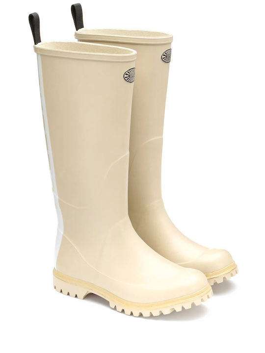 Women's Wellies Beige