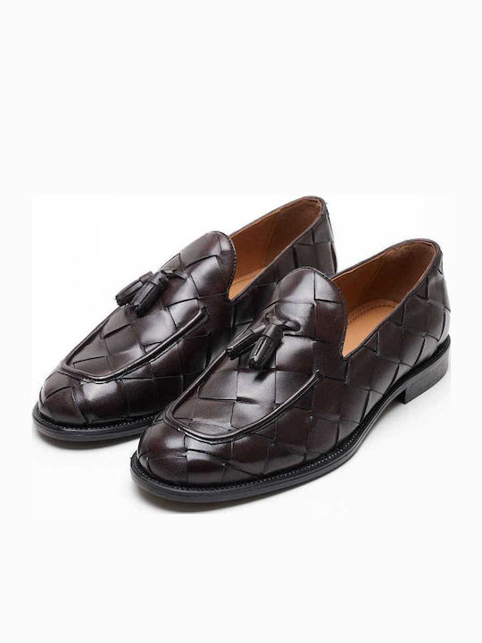 Men's Leather Moccasins Brown