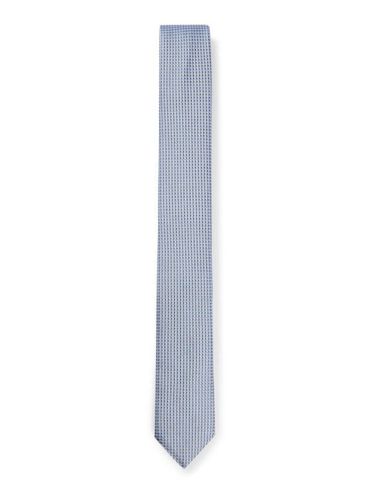 Hugo Ανδρική Γραβάτα Μεταξωτή σε Μπλε Χρώμα
