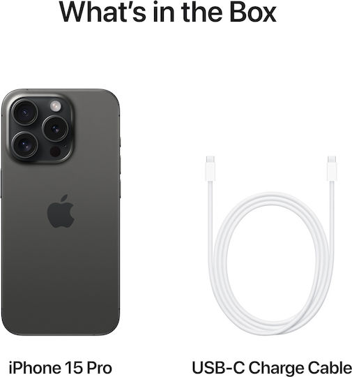 Apple iPhone 15 Pro (8GB/256GB) Titan negru | Skroutz Romania