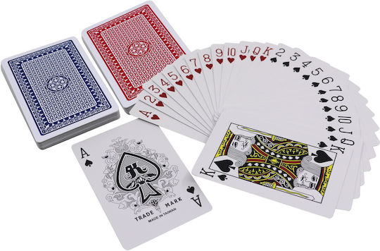 AS Royal Canasta Set Pachet de cărți 2 bucăți Plastică pentru Poker