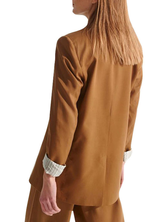 Ale Jacket With Decorative Pockets 81263600-TOBACCO Women's Jacket
