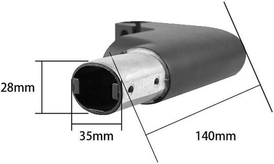 Replacement Front Steering Panel Support Bracket for Scooter Ninebot F30 F40 Series