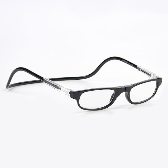 Reading Glasses +1.50 with Magnet in Black color AG-A008