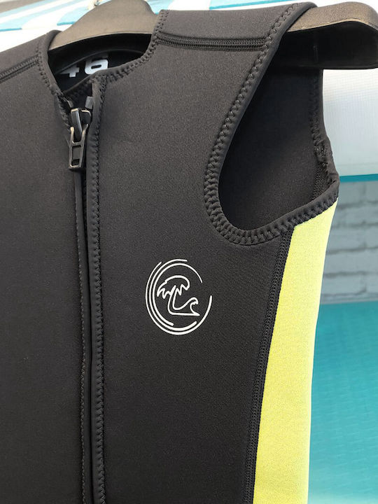 Tiki Kinder Geteilte Neoprenanzug für Tauchen mit Reißverschluss Hellblau 4mm