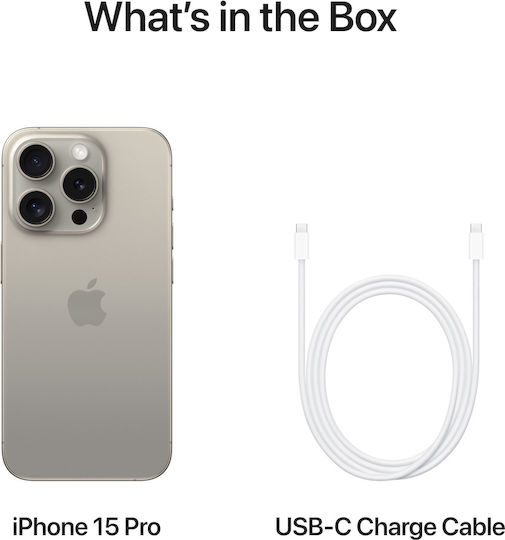 Apple iPhone 15 Pro (8GB/256GB) Natural Titanium