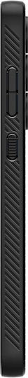 Spigen Liquid Air Back Cover Plastic / Silicone 0.3mm Black (Galaxy A55)