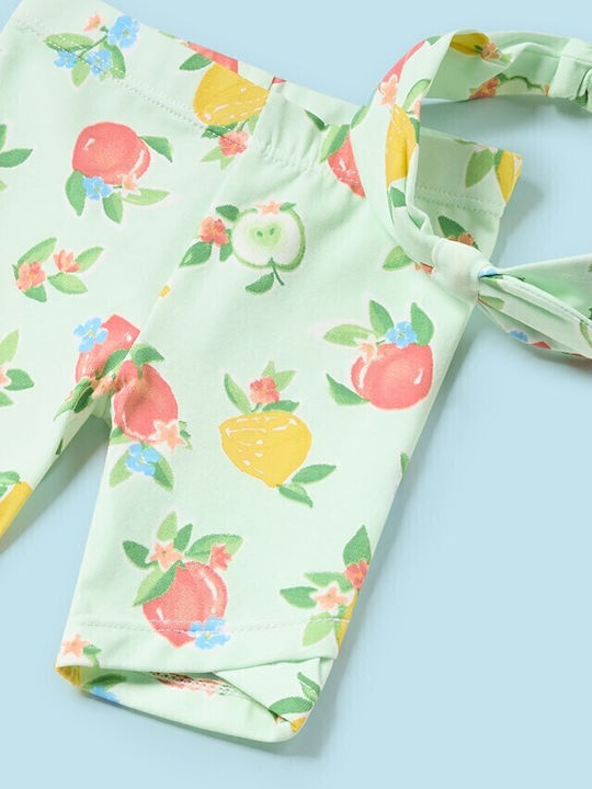 Kids' Set with Leggings Summer 3pcs Yellow
