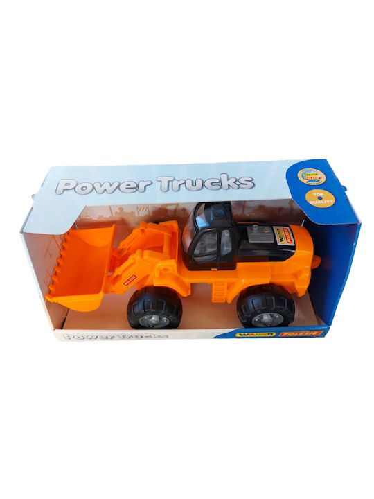 Großer Super Orange Bagger Polesie Power Trucks Pvc Zita Toys