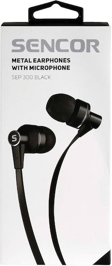 Sencor Ohrhörer In Ear Schwarz SEP 300 MIC