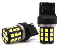 Лампи Автомобила W21W / DRL / W3x16d Canbus LED 5500К Хладно бяло 12V / 24V 1бр