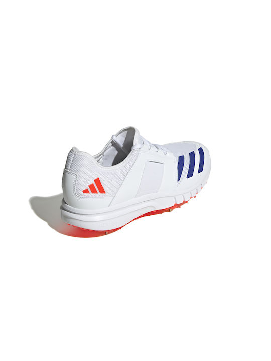 Howzat Spike 20 Sport Shoes Spikes White