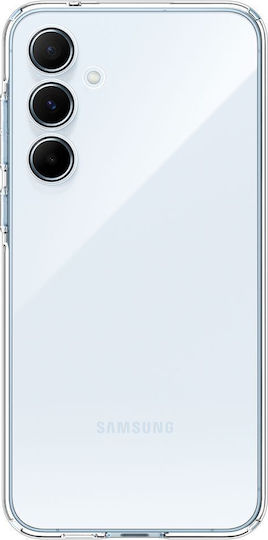 Spigen Liquid Crystal Back Cover Plastic / Silicone Transparent (Galaxy A55)