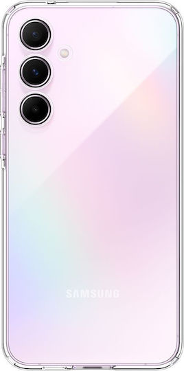 Spigen Liquid Crystal Back Cover Plastic / Silicone Transparent (Galaxy A55)