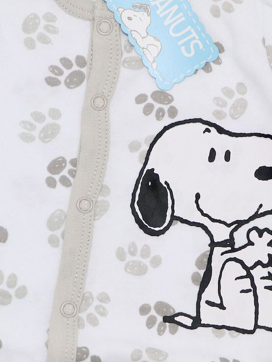 Peanuts Worldwide LLC White Baby Bodysuit