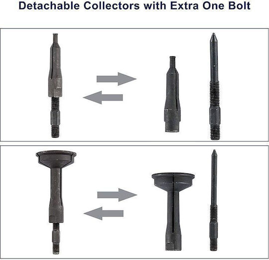 16 Pcs Bearing Extractor Set With Slidding Hammer