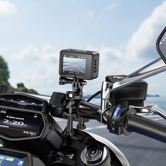 Hoco DV101 Action Camera HD (720p) Υποβρύχια (με Θήκη) με Οθόνη 3" και Wi-Fi Μαύρη