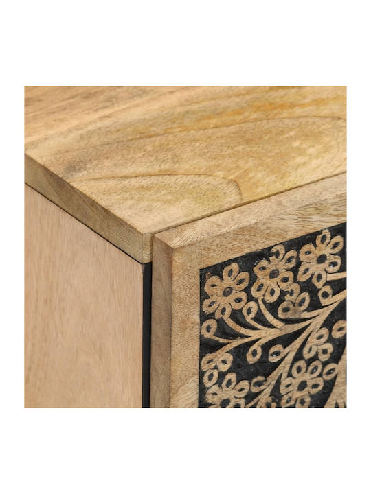Drawers Storage Made of Metal & Wood L40xW33xH75cm