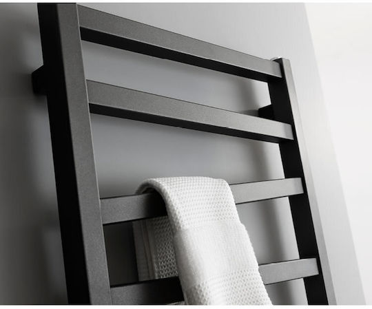 Altherm Релса за кърпи за Баня 900x400 649ккал/ч Черен