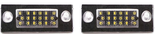 License Plate Lights Led 12V for Audi A2 2pcs