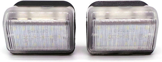 Kennzeichenbeleuchtungen LED 12V für Mazda CX-5 / CX-7 2Stück