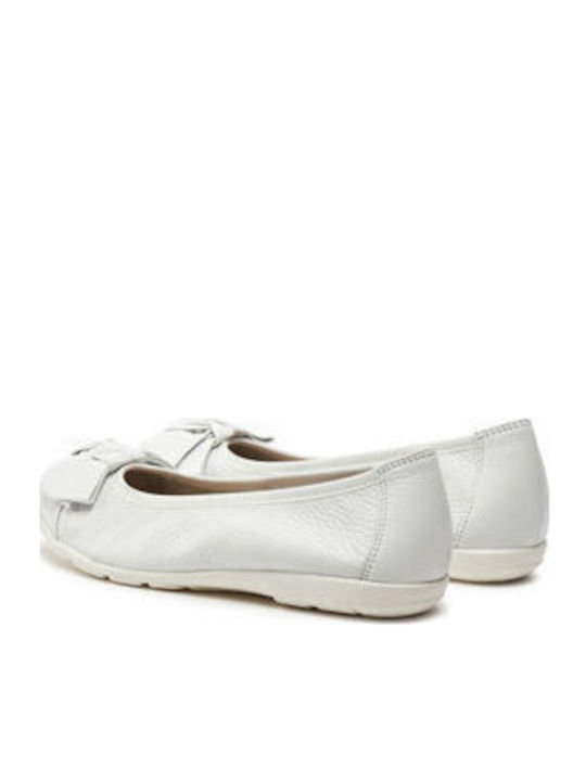 Damen Ballerinas in Weiß Farbe