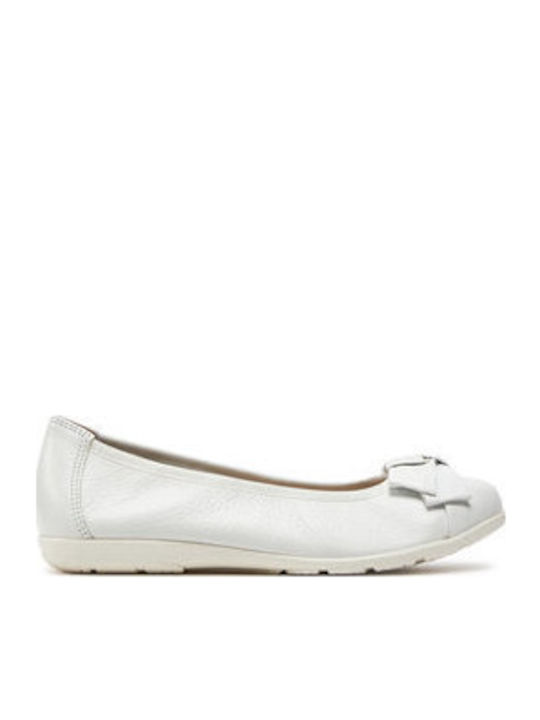 Damen Ballerinas in Weiß Farbe