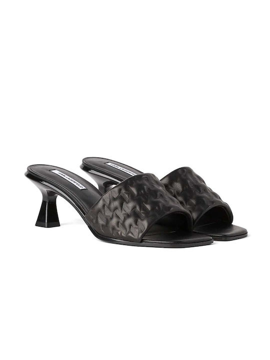 Karl Lagerfeld Heel Mules Black