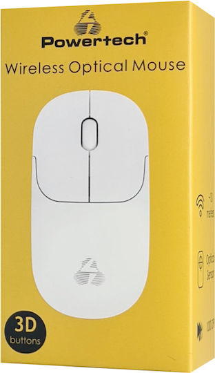 Powertech Powertech Kabellose Mäuse Weiß