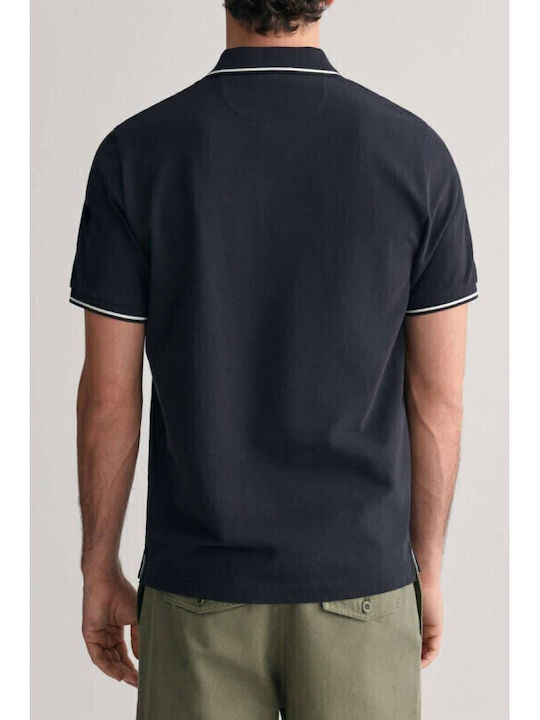 Gant Polo T-Shirt Black