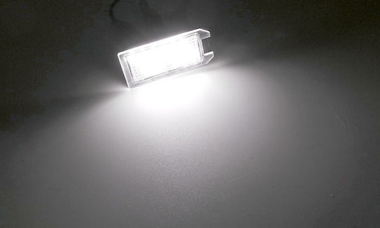 Φώτα Πινακίδας LED Fiat 500 Jeep Grand Cherokee / Compass / Patriot 2τμχ