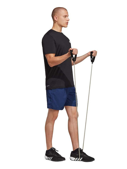 Train Essentials Stretch Aeroready Спортна тениска Черен