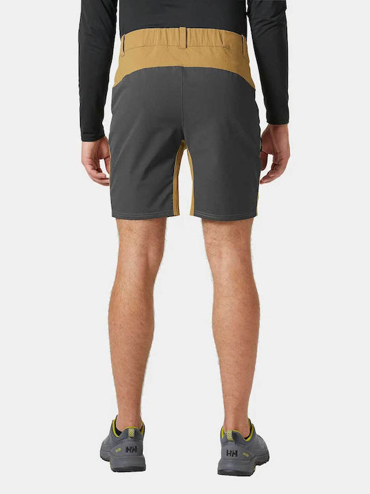 Helly Hansen Tur Ανδρικό Κοντό Παντελόνι Πεζοπορίας Μπεζ