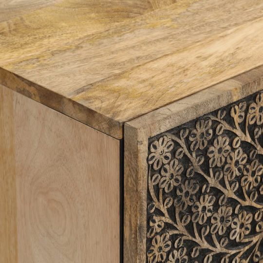 Cabinet de depozitare din metal și lemn L60xW33xH75buc