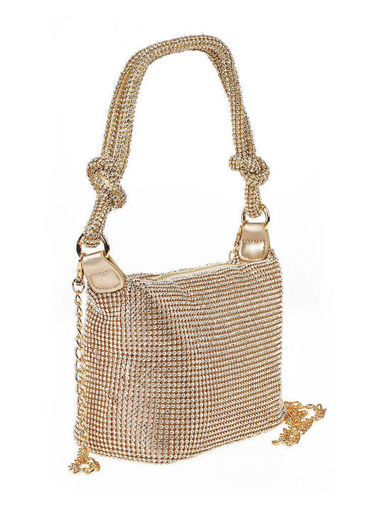 Verde Damen Tasche Schulter Gold