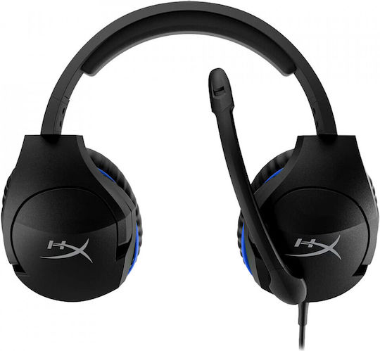 HyperX Cloud Stinger Over Ear Gaming Headset with 3.5 mm Connectivity Blue for PC