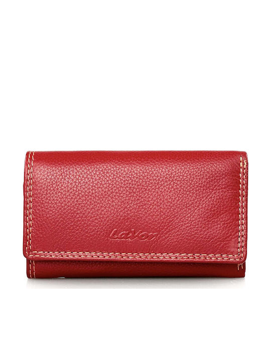 Lavor Leather Key Holder Unisex 1-7244 Red