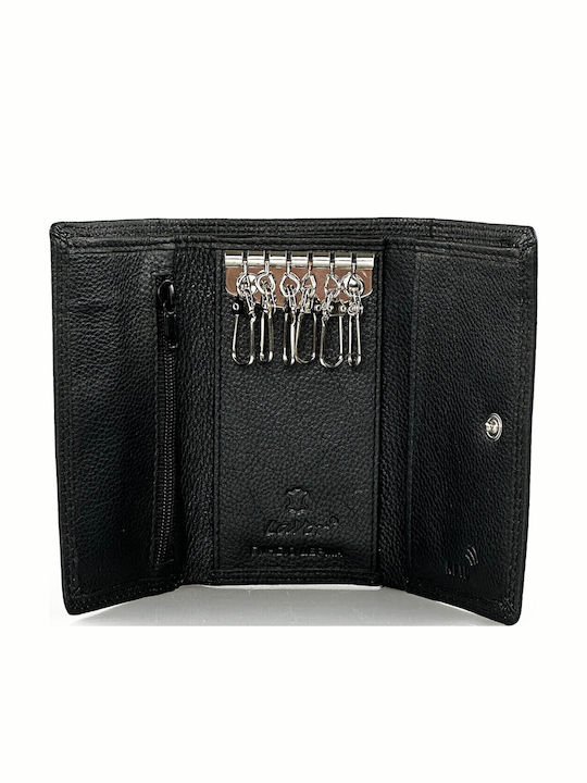Suport Chei din Piele Lavor Unisex 1-7244 Negru