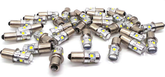 Led Bulb Px13.5, P13, P13.5s 6v For Flashlights