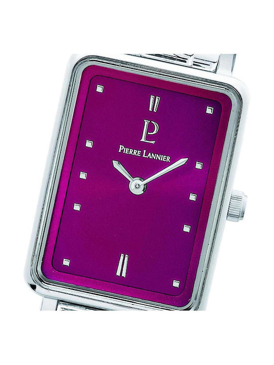 Pierre Lannier Watch with Silver Metal Bracelet